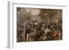 Les Halles-Léon Lhermitte-Framed Giclee Print