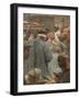 Les Halles-Léon Lhermitte-Framed Giclee Print