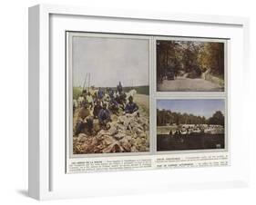 Les Heros De La Route, Route Strategique, Parc De Camions Automobiles-Jules Gervais-Courtellemont-Framed Premium Photographic Print