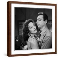 Les Heros sont fatigues The Heroes Are Tired aka Heroes and Sinners by Yves Ciampi with Maria Felix-null-Framed Photo