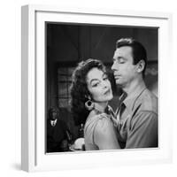 Les Heros sont fatigues The Heroes Are Tired aka Heroes and Sinners by Yves Ciampi with Maria Felix-null-Framed Photo