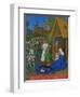 Les Heures D'Etienne Chavalier: Adoration of the Three Magi-Jean Fouquet-Framed Giclee Print