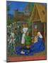 Les Heures D'Etienne Chavalier: Adoration of the Three Magi-Jean Fouquet-Mounted Giclee Print