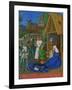 Les Heures D'Etienne Chavalier: Adoration of the Three Magi-Jean Fouquet-Framed Giclee Print
