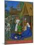 Les Heures D'Etienne Chavalier: Adoration of the Three Magi-Jean Fouquet-Mounted Giclee Print