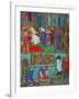 Les Heures D'Etienne Chavalier: Christ Before Pilate-Jean Fouquet-Framed Giclee Print