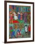 Les Heures D'Etienne Chavalier: Christ Before Pilate-Jean Fouquet-Framed Giclee Print