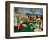 Les Heures D'Etienne Chavalier: Saint Margaret and the Prefect Olybrius-Jean Fouquet-Framed Giclee Print