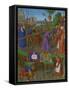 Les Heures D'Etienne Chavalier: The Carrying of the Cross-Jean Fouquet-Framed Stretched Canvas