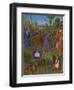 Les Heures D'Etienne Chavalier: The Carrying of the Cross-Jean Fouquet-Framed Giclee Print
