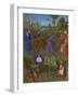 Les Heures D'Etienne Chavalier: The Carrying of the Cross-Jean Fouquet-Framed Giclee Print