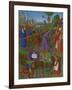 Les Heures D'Etienne Chavalier: The Carrying of the Cross-Jean Fouquet-Framed Giclee Print