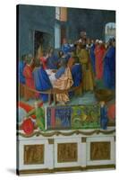Les Heures D'Etienne Chavalier: The Last Supper-Jean Fouquet-Stretched Canvas