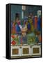 Les Heures D'Etienne Chavalier: The Last Supper-Jean Fouquet-Framed Stretched Canvas