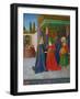 Les Heures D'Etienne Chavalier: The Visitation-Jean Fouquet-Framed Giclee Print