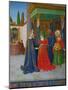 Les Heures D'Etienne Chavalier: The Visitation-Jean Fouquet-Mounted Giclee Print