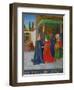 Les Heures D'Etienne Chavalier: The Visitation-Jean Fouquet-Framed Giclee Print