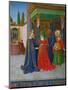 Les Heures D'Etienne Chavalier: The Visitation-Jean Fouquet-Mounted Giclee Print