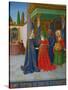 Les Heures D'Etienne Chavalier: The Visitation-Jean Fouquet-Stretched Canvas