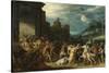 Les Horace Entrent Dans Rome - the Horatii Entering Rome, by Stalbemt, Adriaen, Van (1580-1662). Oi-Adriaen van Stalbemt-Stretched Canvas