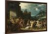 Les Horace Entrent Dans Rome - the Horatii Entering Rome, by Stalbemt, Adriaen, Van (1580-1662). Oi-Adriaen van Stalbemt-Framed Giclee Print