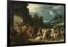 Les Horace Entrent Dans Rome - the Horatii Entering Rome, by Stalbemt, Adriaen, Van (1580-1662). Oi-Adriaen van Stalbemt-Framed Giclee Print