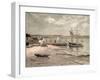 Les Huitrieres, La Trinite-Sur-Mer, Morbihan, 1912-Maxime Emile Louis Maufra-Framed Giclee Print