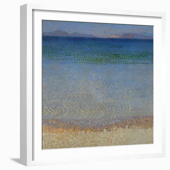 Les Iles d'Or, Iles d'Hyeres, Var, 1891-1892 Canvas, 59 x 54 cm R. F. 1977-136.-Henri Edmond Cross-Framed Premium Giclee Print