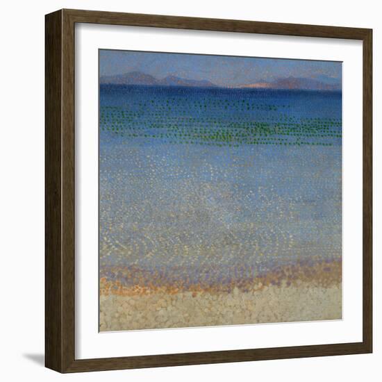 Les Iles d'Or, Iles d'Hyeres, Var, 1891-1892 Canvas, 59 x 54 cm R. F. 1977-136.-Henri Edmond Cross-Framed Giclee Print