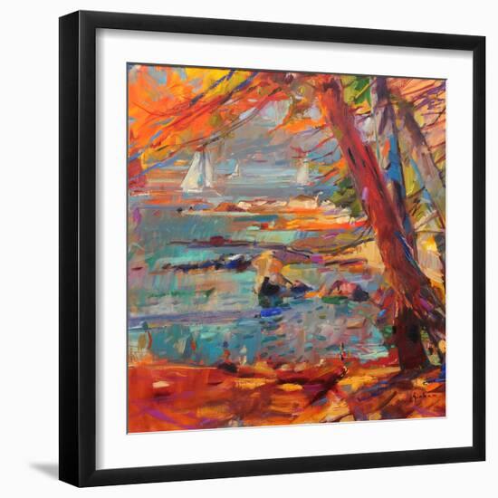 Les Iles de Lerins-Peter Graham-Framed Giclee Print