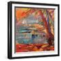 Les Iles de Lerins-Peter Graham-Framed Giclee Print