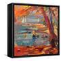 Les Iles de Lerins-Peter Graham-Framed Stretched Canvas