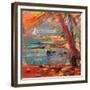 Les Iles de Lerins-Peter Graham-Framed Premium Giclee Print