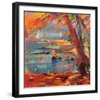 Les Iles de Lerins-Peter Graham-Framed Premium Giclee Print