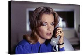 LES INNOCENTS AUX MAINS SALES, 1974 directed by CLAUDE CHABROL Romy Schneider (photo)-null-Stretched Canvas