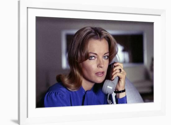 LES INNOCENTS AUX MAINS SALES, 1974 directed by CLAUDE CHABROL Romy Schneider (photo)-null-Framed Photo