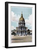 Les Invalides, Paris, C1900-null-Framed Giclee Print