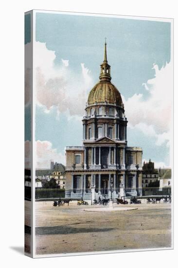 Les Invalides, Paris, C1900-null-Stretched Canvas