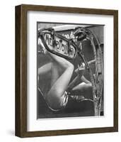 Les Jambes du Métro, Paris, 1971-Robert Doisneau-Framed Art Print