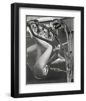 Les Jambes du Métro, Paris, 1971-Robert Doisneau-Framed Art Print