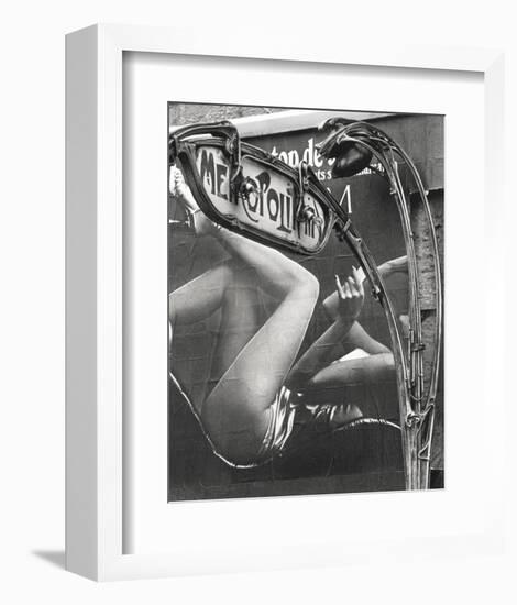 Les Jambes du Métro, Paris, 1971-Robert Doisneau-Framed Art Print