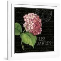 Les Jardin Geranium Sq.-Kimberly Poloson-Framed Art Print