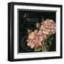 Les Jardin Roses Sq.-Kimberly Poloson-Framed Art Print