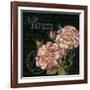 Les Jardin Roses Sq.-Kimberly Poloson-Framed Art Print