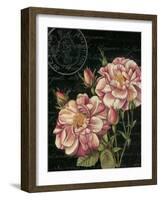 Les Jardin Roses-Kimberly Poloson-Framed Art Print