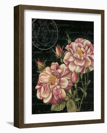 Les Jardin Roses-Kimberly Poloson-Framed Art Print