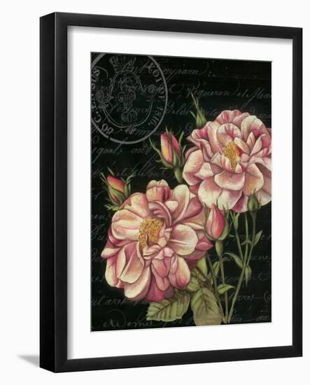 Les Jardin Roses-Kimberly Poloson-Framed Art Print