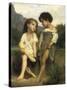 Les Jeunes Baigneuses, 1879-William Adolphe Bouguereau-Stretched Canvas