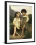 Les Jeunes Baigneuses, 1879-William Adolphe Bouguereau-Framed Giclee Print