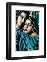 Les Jeunes Filles-Tamara de Lempicka-Framed Premium Giclee Print